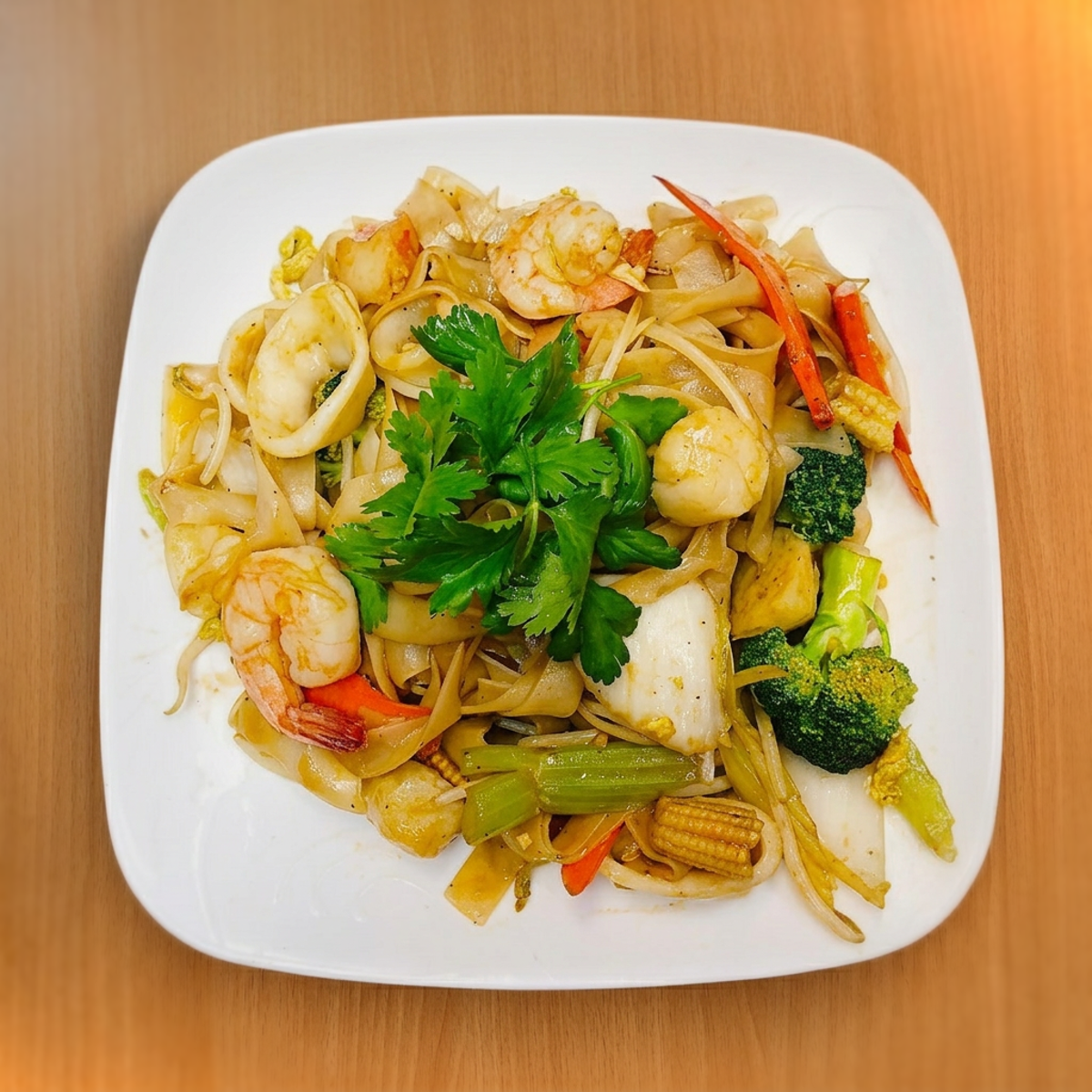 Noodle Stir Fried with Combination