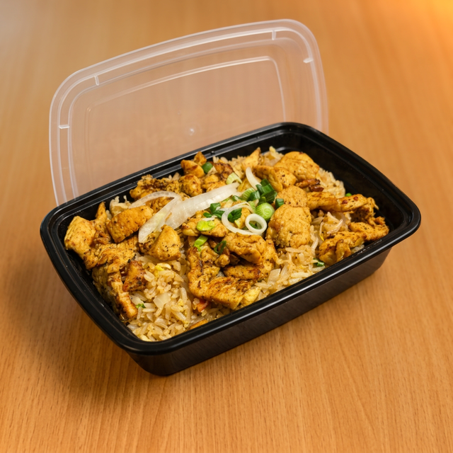 Grilled Chicken Fried Rice
