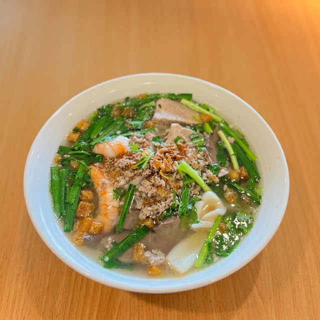 Pork & Shrimp Noodle Soup