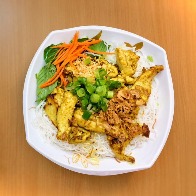Grilled Curry Chicken Vermicelli