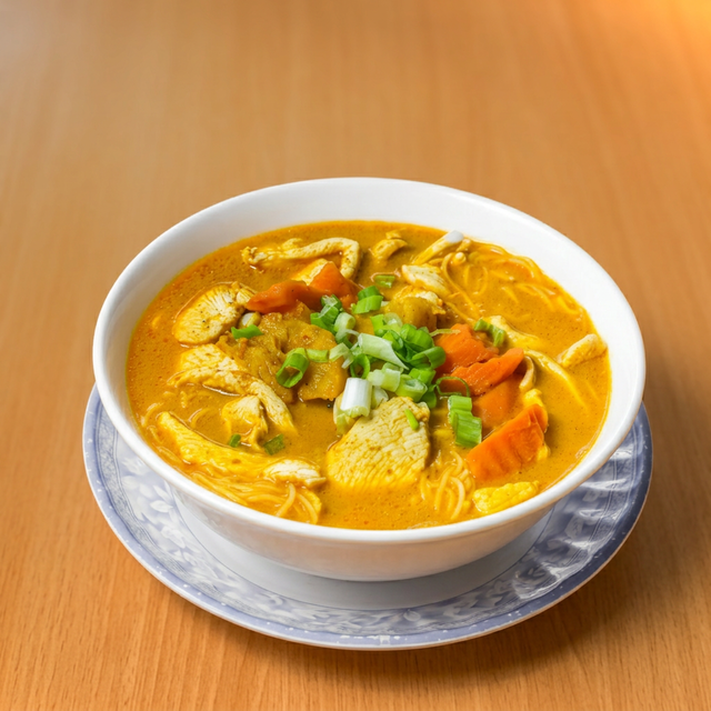 Coconut Curry Soup with Tofu