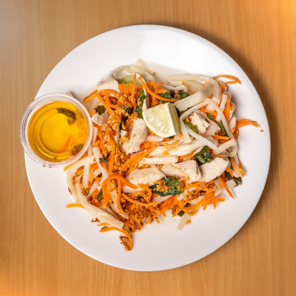 Chicken Lotus Rootlets Salad