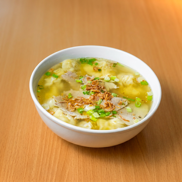 Wonton Noodle Soup.