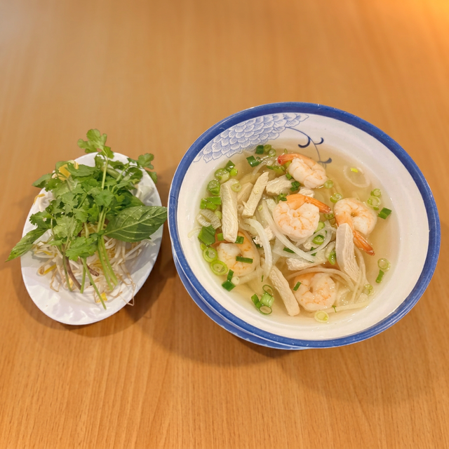 Chicken & Shrimp Noodle Soup