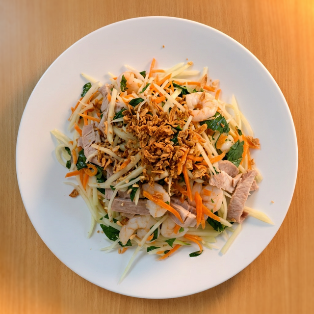 Pork & Shrimp Papaya Salad